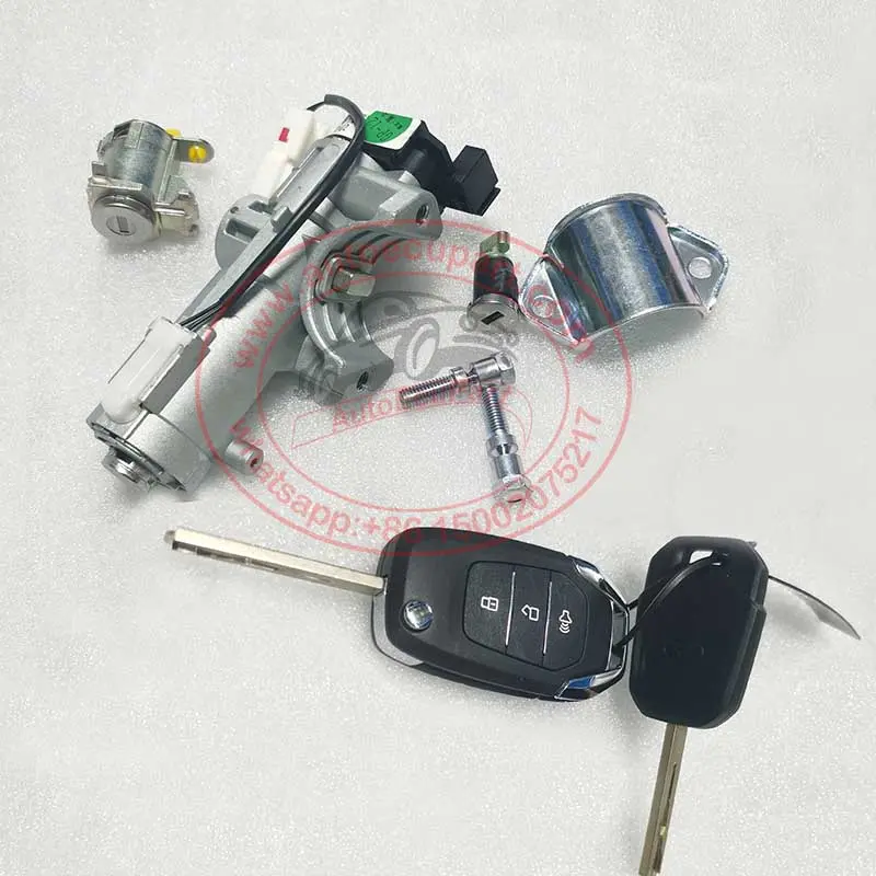 C00124310 Original Door Lock Cylinder Ignition Full Kit With Remote Keys For Maxus Ldv T60 T70 1