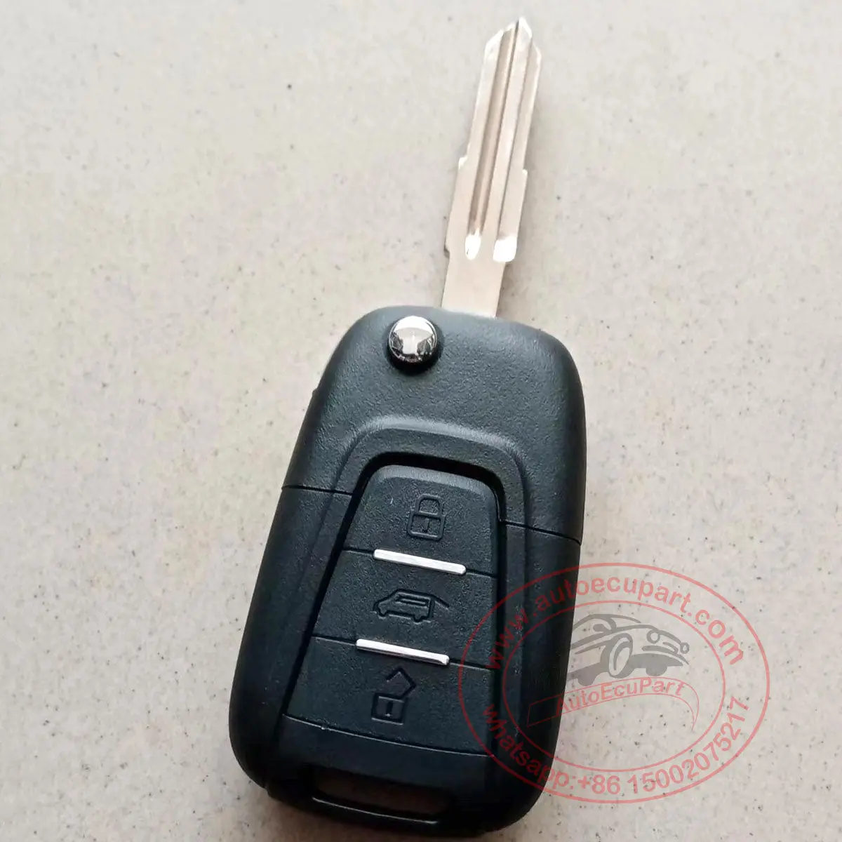 Original Flip Remote Control Key 433Mhz Id46 3 Button Dwo4 For Maxus Ldv V80 1