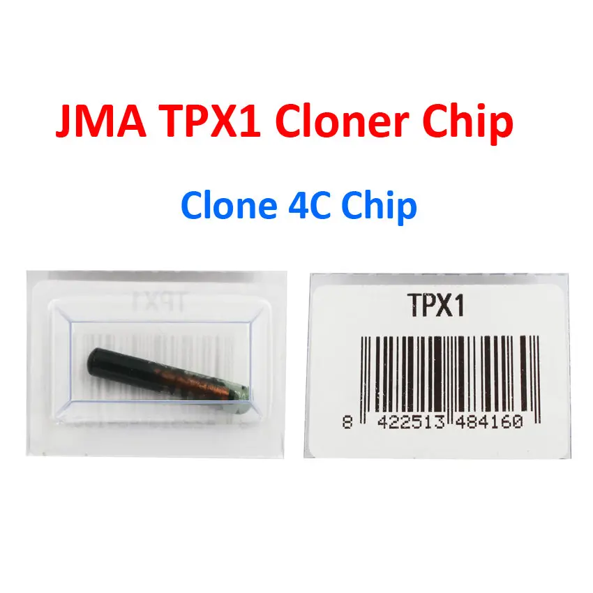 Original Jma Tpx1 Glass 4C Transponder Chip Cloneable 1