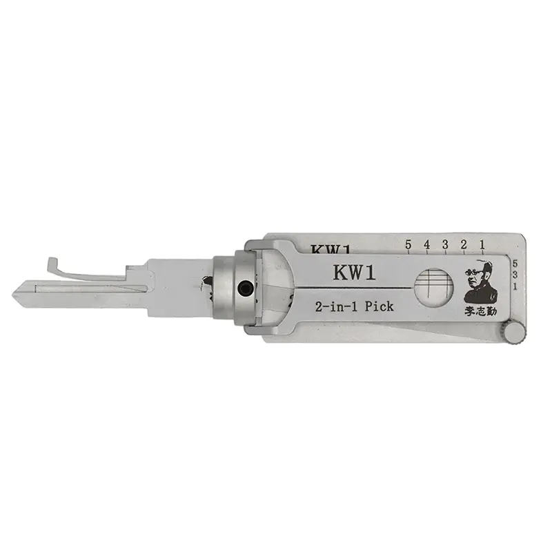 Original Lishi Kw1 5-Pin Kwikset Keyway Tool  2-In-1 Lock Pick 1