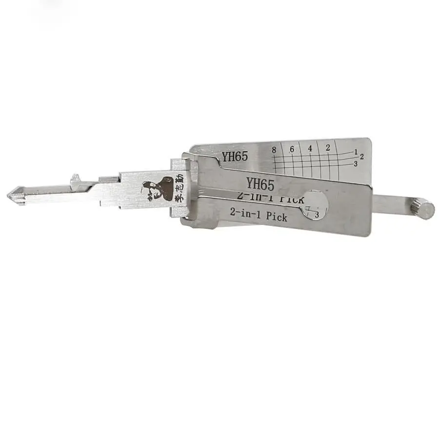 Original Lishi Yh65 Decoder And Pick Tool For Yamaha Motocycle 1