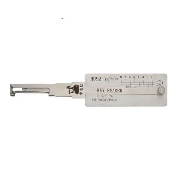 Original Lishi Bmw Hu92 Key Reader Decoder For Bmw, Mini Cooper,  Land Rover ---Anti-Glare 1