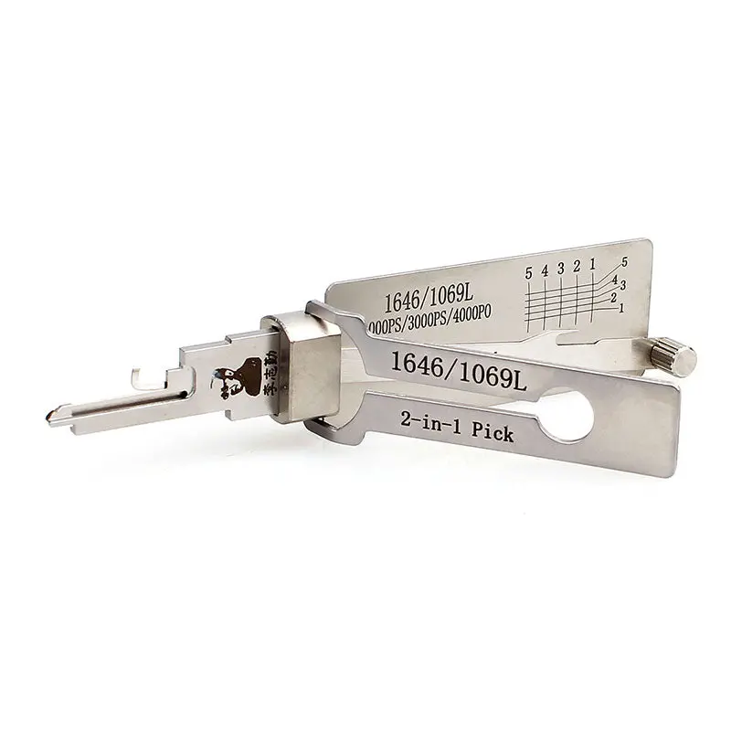 Original Lishi - C9200 C8700 1646 1069L National Compx Mailbox  2-In-1 Pick & Decoder - Ag 1