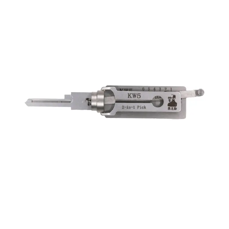 Original Lishi Kw5 Series 6-Pin Kwikset Keyway Tool 2-In-1 Lock Pick Decoder 1