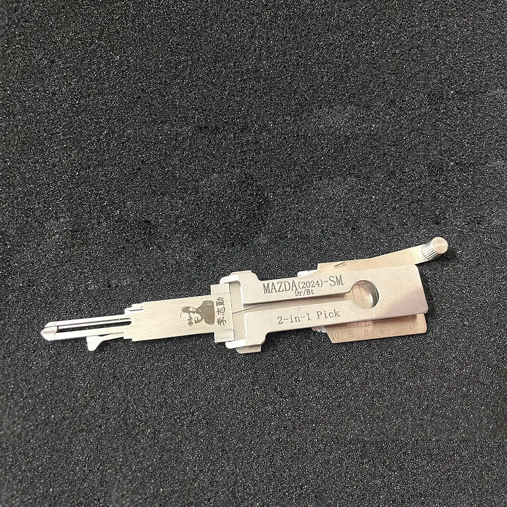 Original Lishi Mazda2024-Sm For Mazda 2024+ 2-In-1 Pick Decoder 10 Cut Door 1