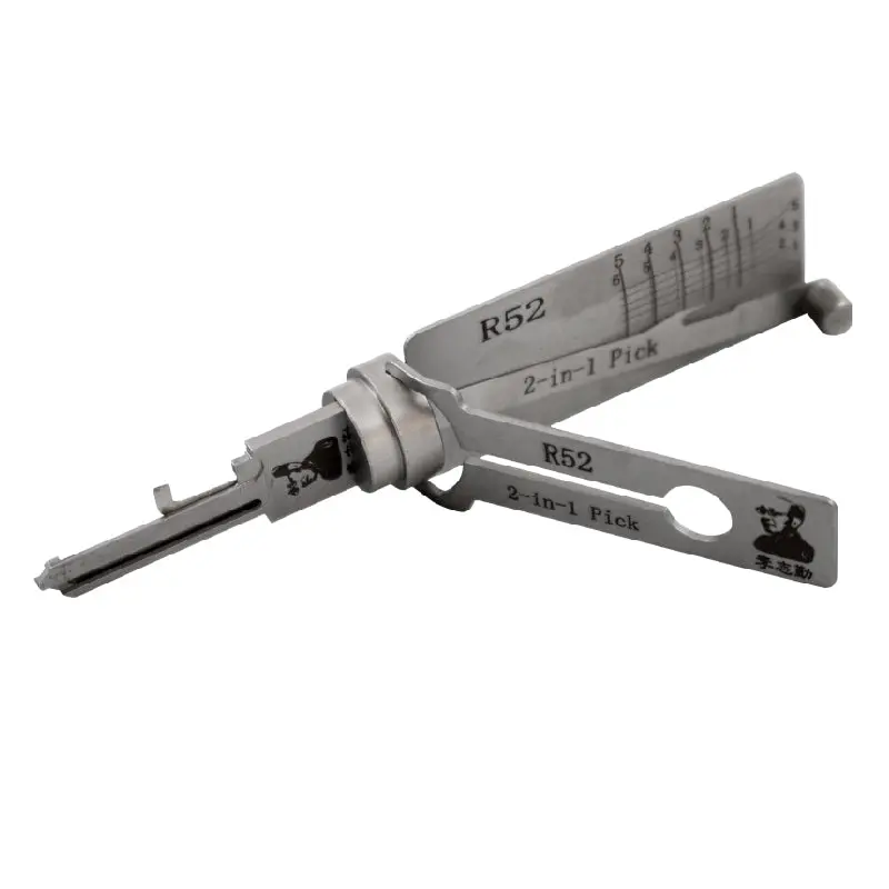 Original Lishi R52 Residential Pick Set 2-In-1 Lock Pick Decoder 1