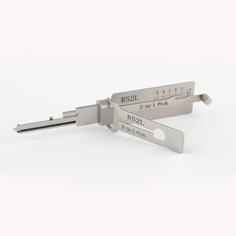 Original Lishi R52l Residential Pick Set 2 In 1 Lock Pick Decoder For Long Phillip Brand Of Locks 1