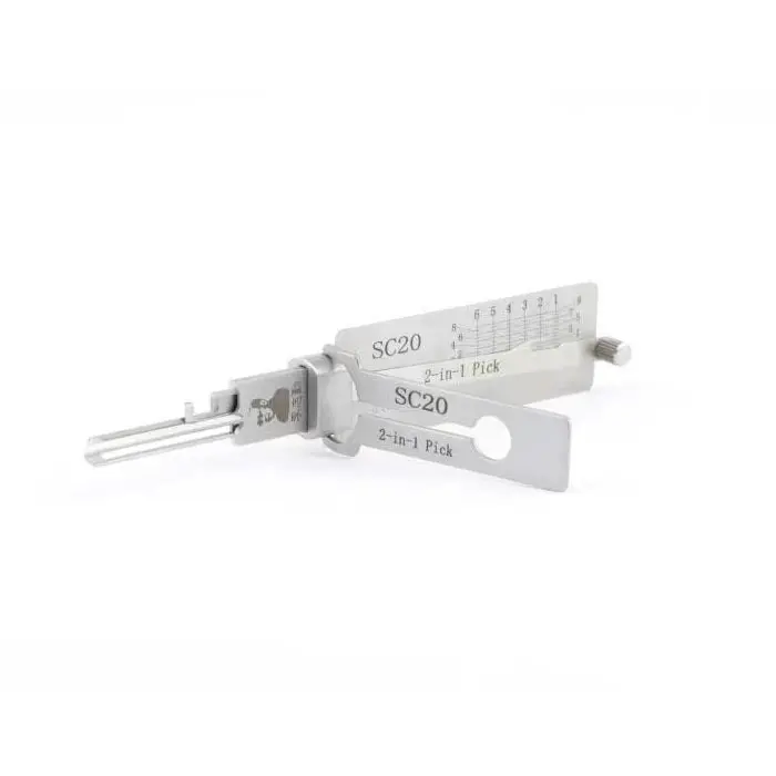 Original Lishi - Sc20 / A1145l / Schlage L Keyway / Residential Commercial 2-In-1 Pick 1
