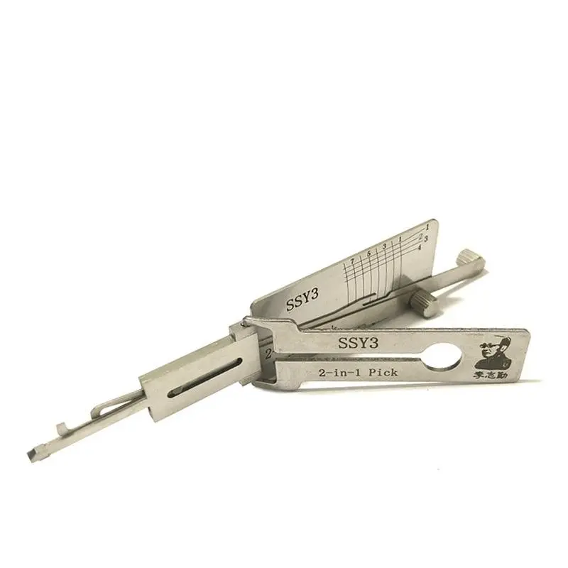 Original Lishi Ssy3 Auto Pick And Decoder 2-In-1 For Ssangyong 8Cut 1