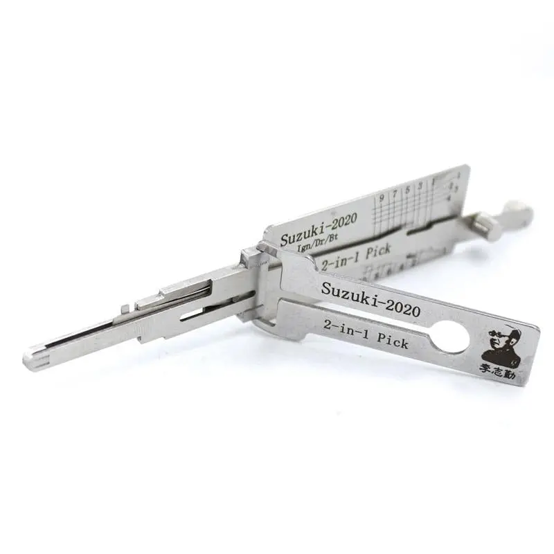 Original Lishi Suzuki 2020, Same Blade Ad Hu87 With Different Spacing And Depths 1