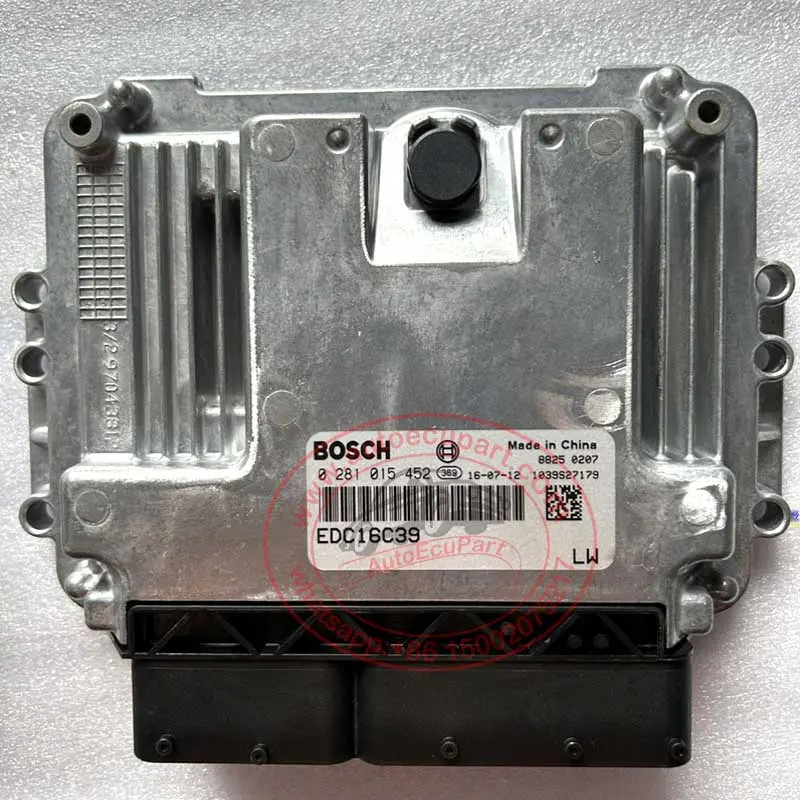 Original New 0281015452 Ecu For Foton View Bj5036xxy-S1 Edc16c39 Ecm (0 281 015 452) Engine Computer Motor Bj493zq3 1
