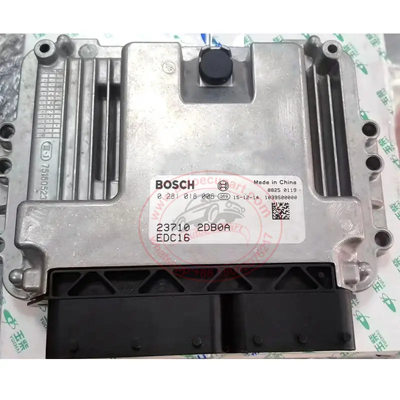 Original New 0281018006, 23710-2Db0a Bosch Ecu Edc16 For Dfac Dongfeng Eq1041s3cdc Ecm 237102Db0a 1