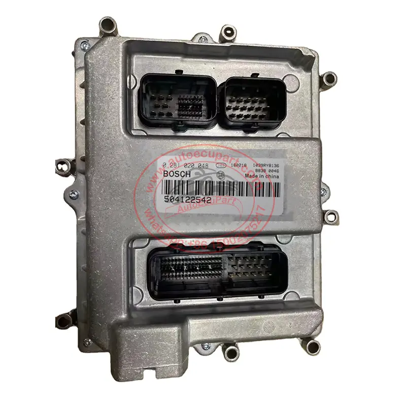 New 0281020048 504122542 Ecu For Iveco Stralis Ad/At 10.3 Diesel Edc7 Engine Computer Ecm (0 281 020 048) 1