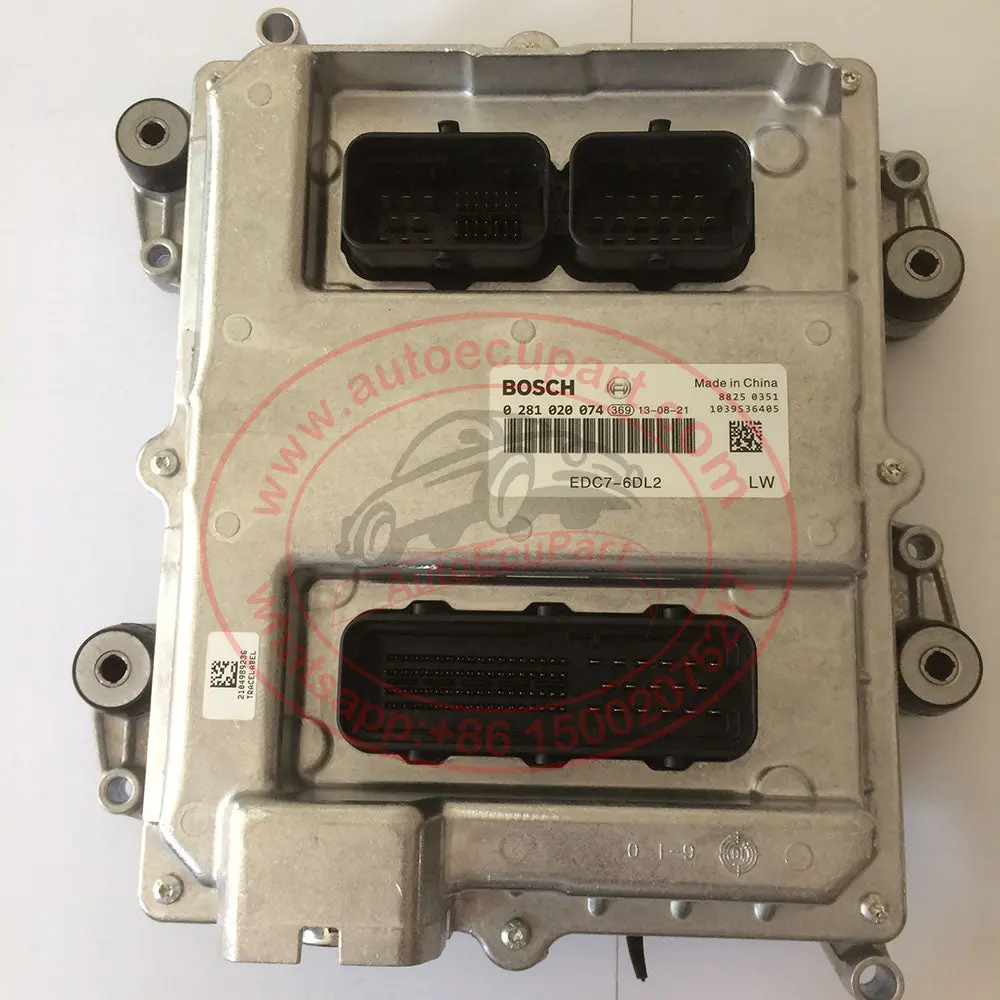 Original New 0281020074 Ecu For Faw J6 Diesel Truck Edc7-6Dl2 Heavy Duty Engine Computer Ecm (0 281 020 074) 1