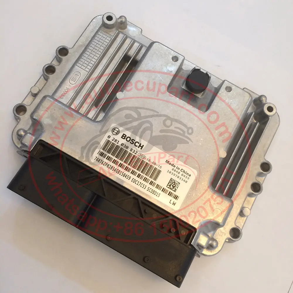 Original New 0281030832 Edc17c53 Scobd15 Ecu For Golden Dragon Maxus V80 Jac Refine Diesel Engine Computer Ecm 1