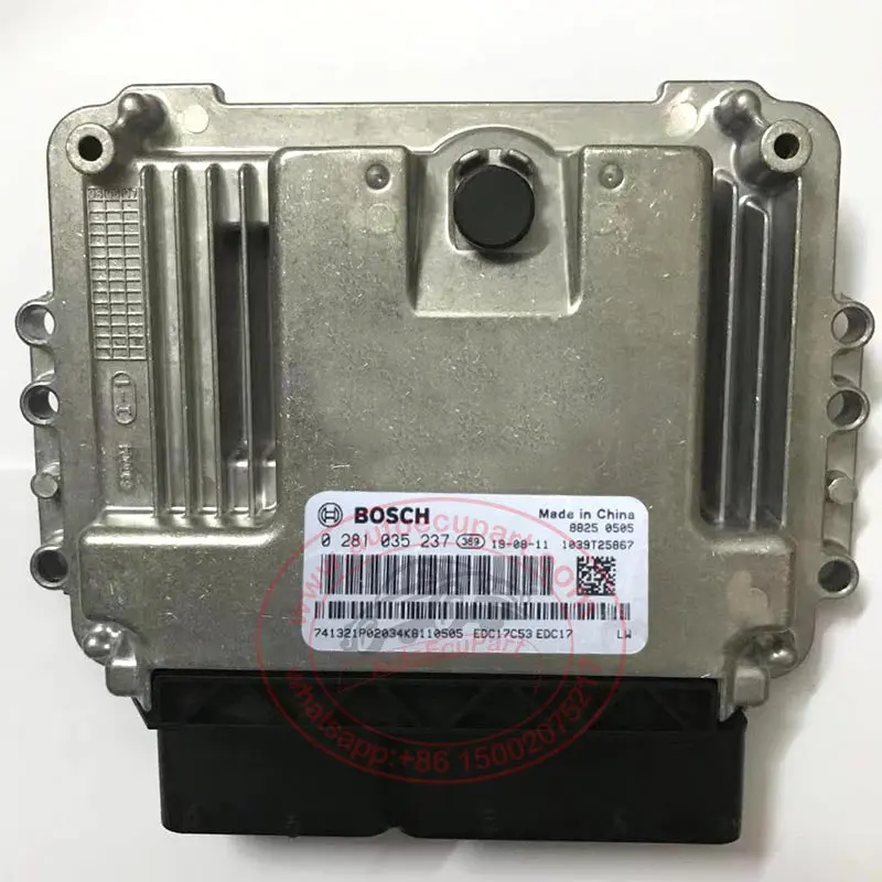 Original New 0281035237 Bosch Edc17c53 Ecu For Great Wall Wingle 5, Wingle 6 Diesel 4D20d Engine Computer Ecm (0 281 035 237) 1
