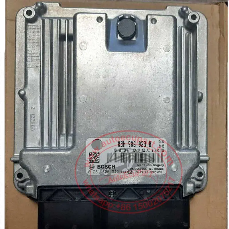 Original New 03H906023b 0261S06042 Ecu For Vw Touareg 3.6 Fsi Electronic Control Unit (03H 906 023 B) 1