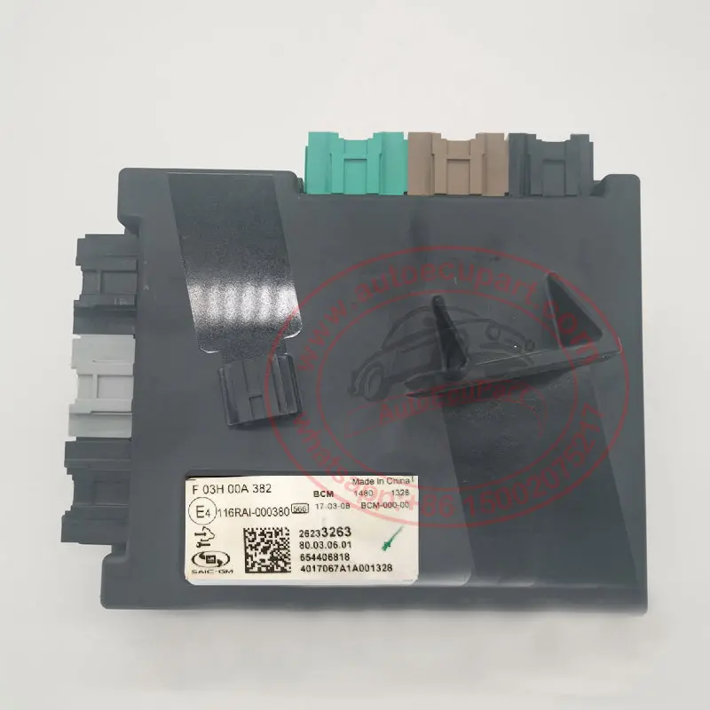 Original New 26233263 F03h00a382 (F 03H 00A 382) Bcm For Gm Chevrolet Sail Body Control Module 1