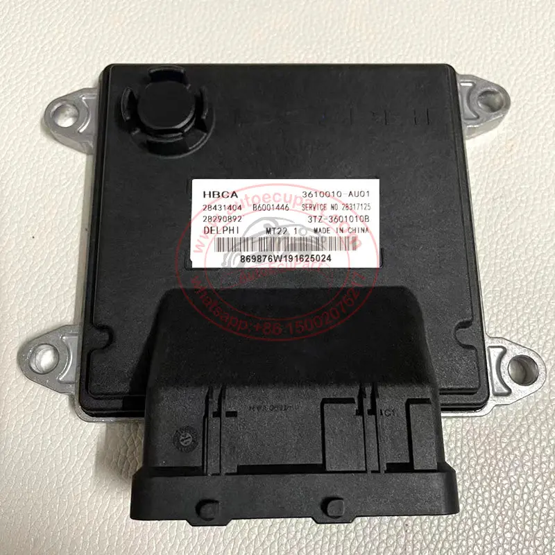 Original New 28431404 B6001446 3610010-Au01 3Tz-3601010B Delphi Mt22.1 Ecu Hbca For Kinglong Engine Computer 1