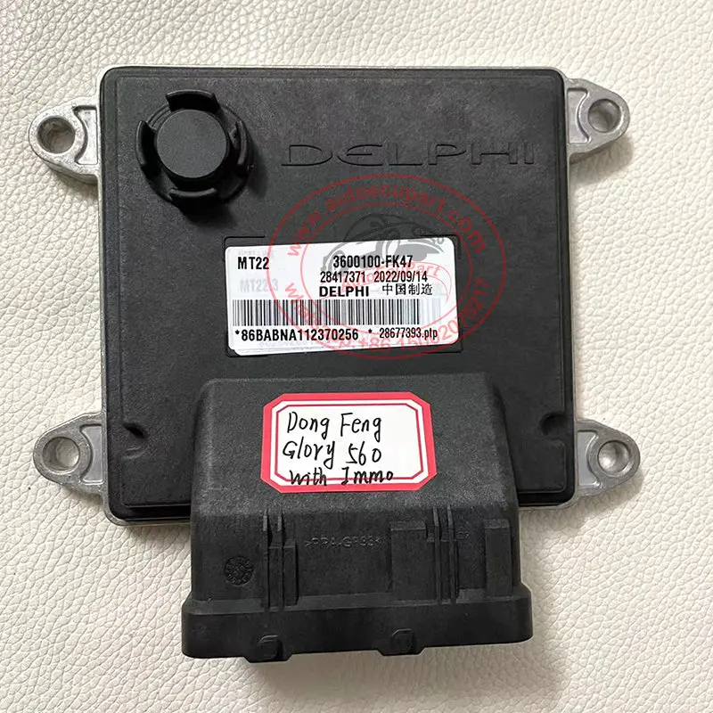 Original New 3600100-Fk47 28417371 Ecu For Dongfeng Glory 560 Ecm Mt22 Engine Computer 1