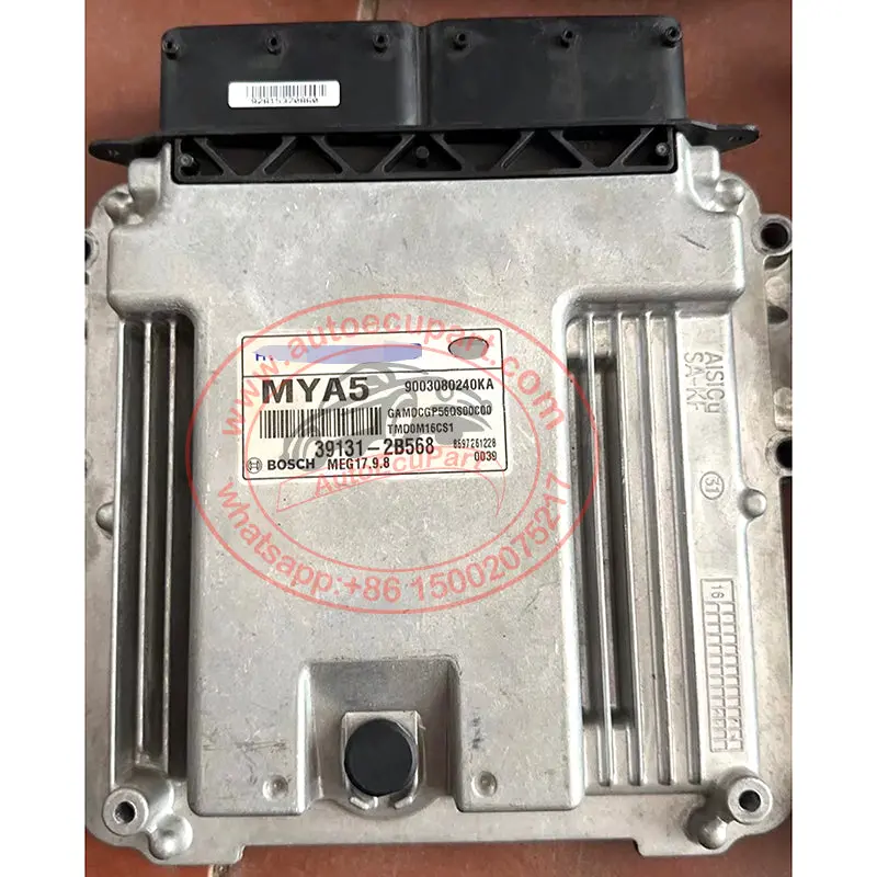 Original New 39131-2B568 Mya5 Meg17.9.8 Ecu For Hyundai Elantra Electric Control Unit  391312B568 1