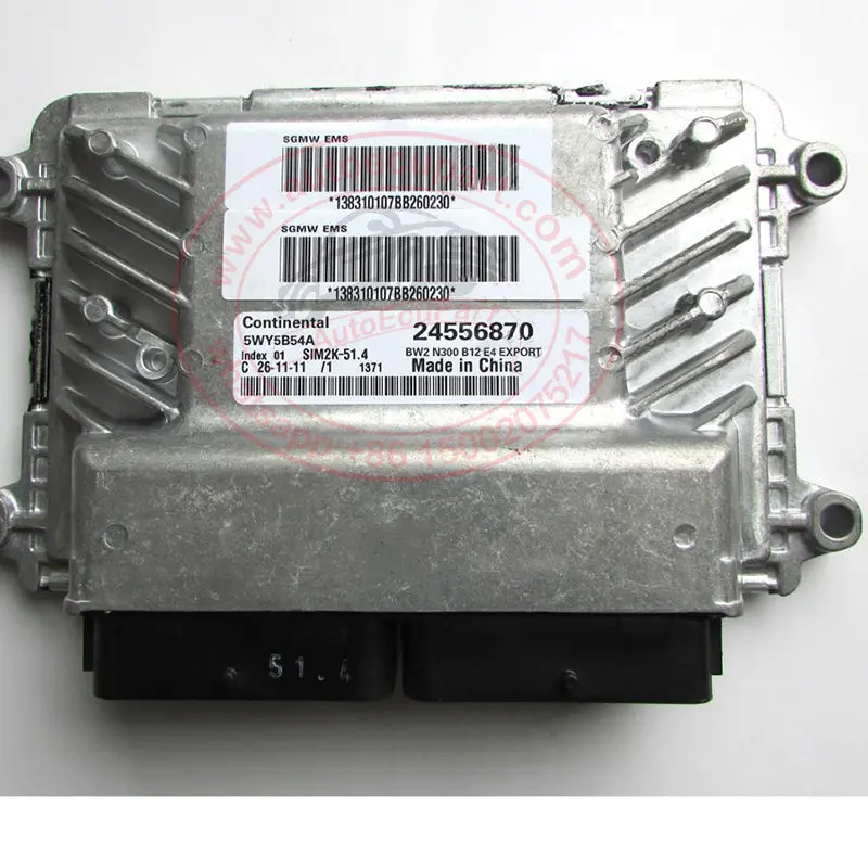 Original New 5Wy5b54a 24556870 Ecu For Sgmw Chevrolet N300 Max Ecm Electronic Control Module 1