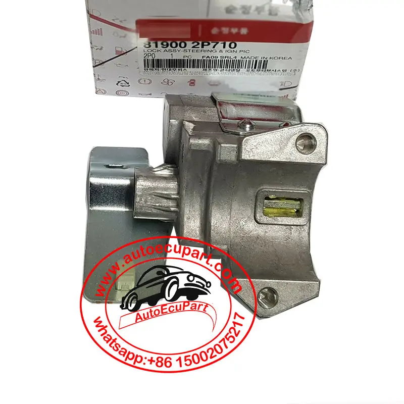 Original New 81900-2P710 Lock Assembly Ign Pic Steering Ignition Lock 819002P710 For Kia Sorento, Hyundai Tucson 1