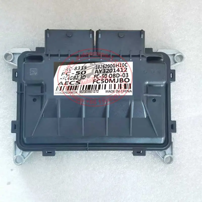 Original New Aecs 1026200Gh10c, Ay3201412 Ecu For Jac S2 2023 Engine Computer Hfc4gb2.3D Jac-8335 Ecm 1