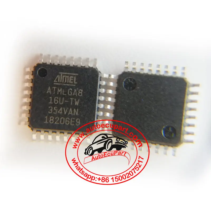5Pcs Original New Atmega8-16Au Atmega8-16Aur Microchip16bit Mcu Chip 1