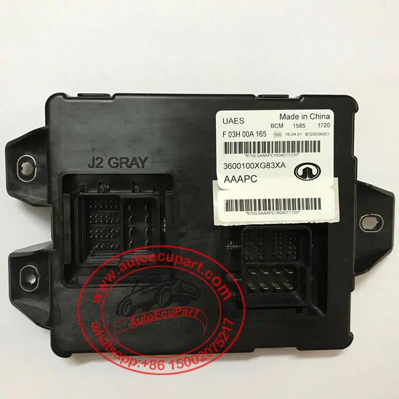 Original New Bcm 3600100Xg83xa F03h00a165 Body Control Module For Great Wall Haval H1 (Compatible 3600100Xk49xa) 1