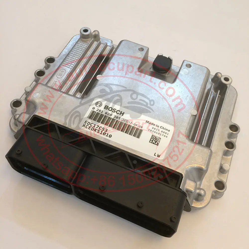 Original New Bosch Edc17c53 0281020385 Xcedk51010 Ecu For Asiastar Wertstar Bus Engine Computer Electronic Control Module Ecm 1