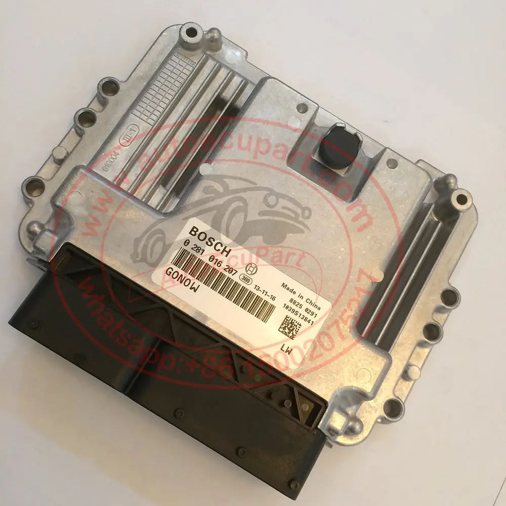 Original New Bosch 0281016207 Edc16c39 Engine Computer Ecu For Gac Gonow Aoxuan Pickup 2