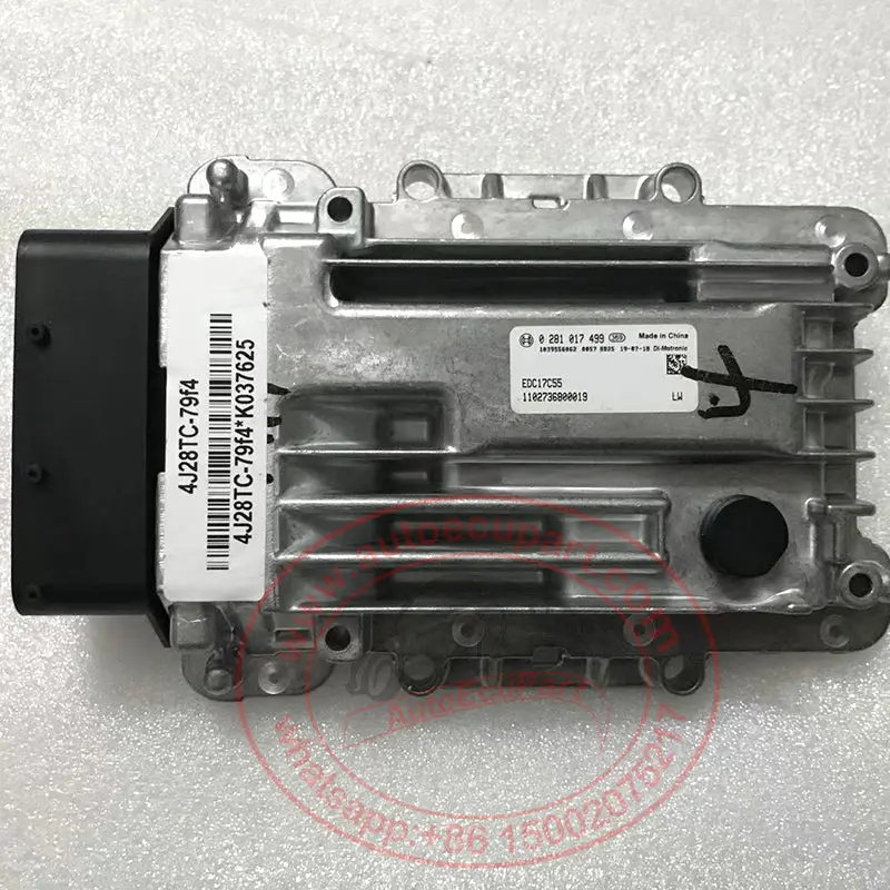 Original New Bosch Ecu Ecm 0281017499 (0 281 017 499) Edc17c55 Electronic Control Unit For Forland F38, Foton Fukuda Oling Sap Conqueror, Bj493 1