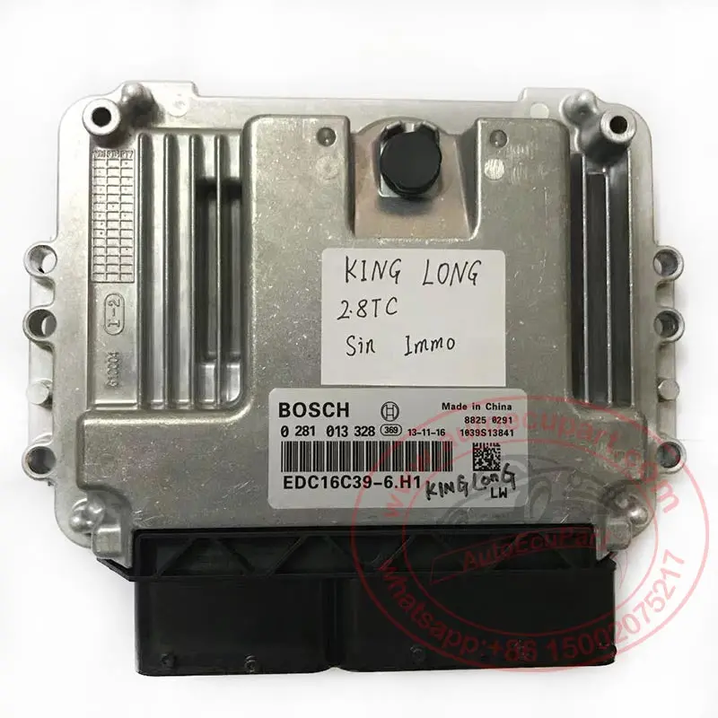 Original New Bosch Ecu Ecm Edc16c39 0281013328 (0 281 013 328) For King Long 2.8Tc Engine Computer 1