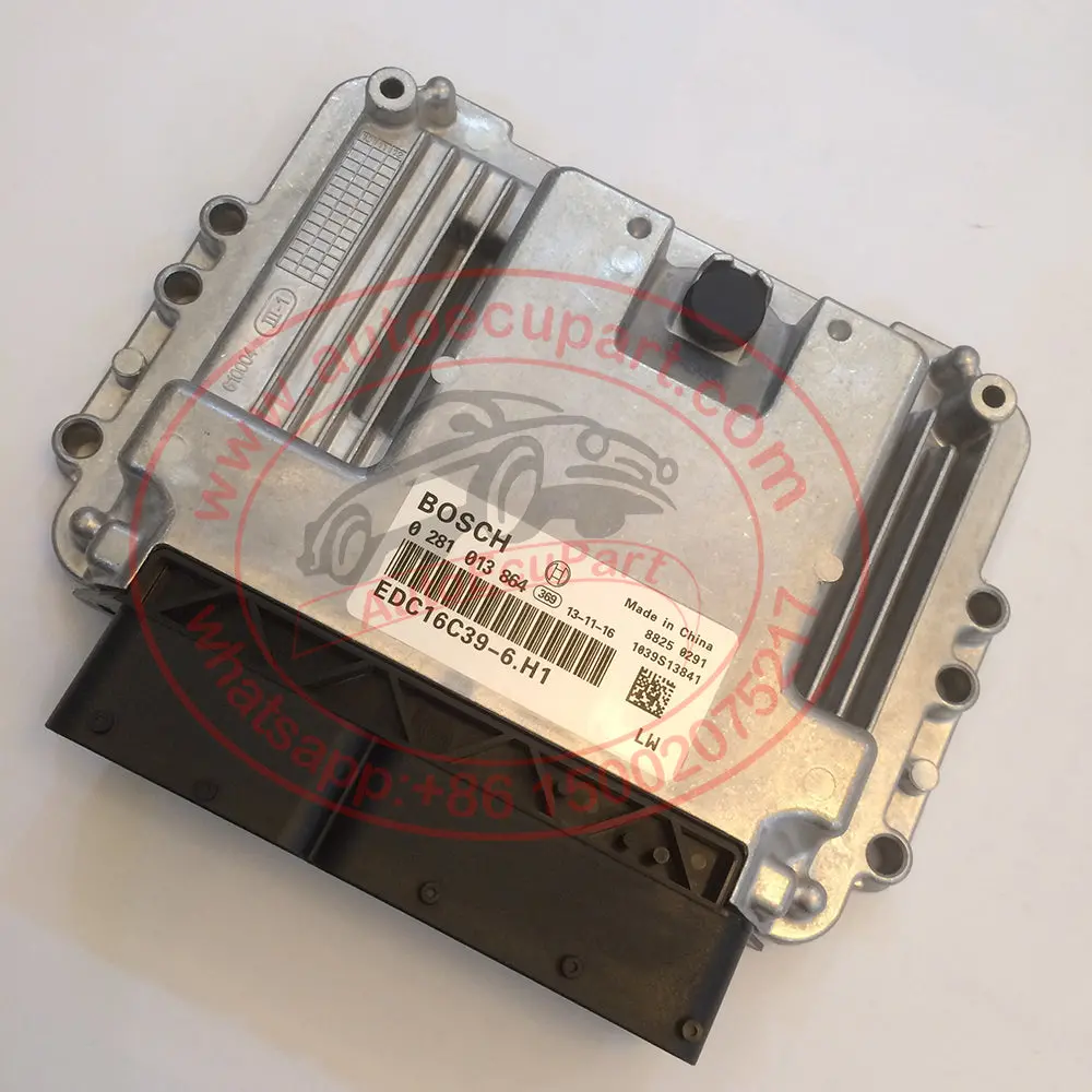 Original New Bosch Edc16c39 Ecu 0281013864 Engine Computer For Jmc Land Wind X8 Zxauto Tuv Grandtiger Vm Engine 1