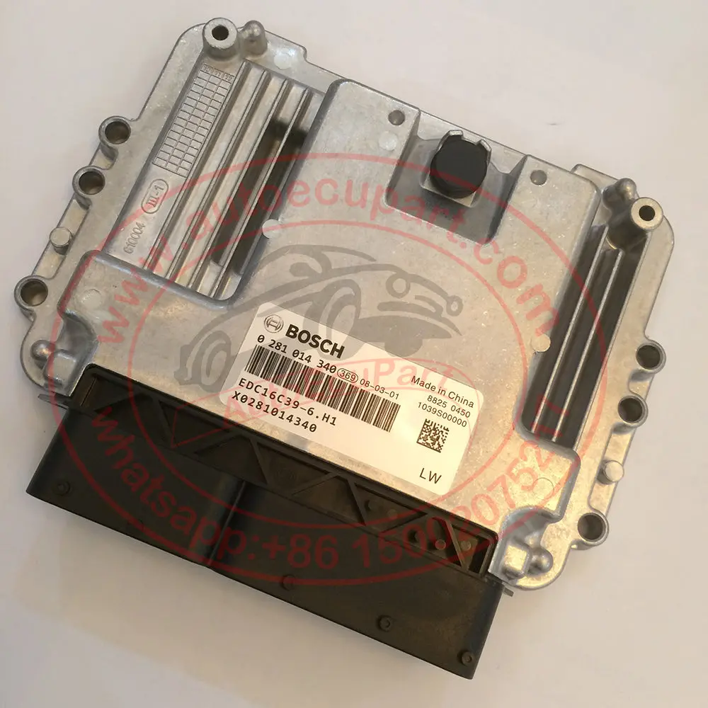 Original New Bosch Edc16c39 Ecu 0281014340 For Jac Rein D19t Diesel Dfm Dongfeng Engine Computer 1
