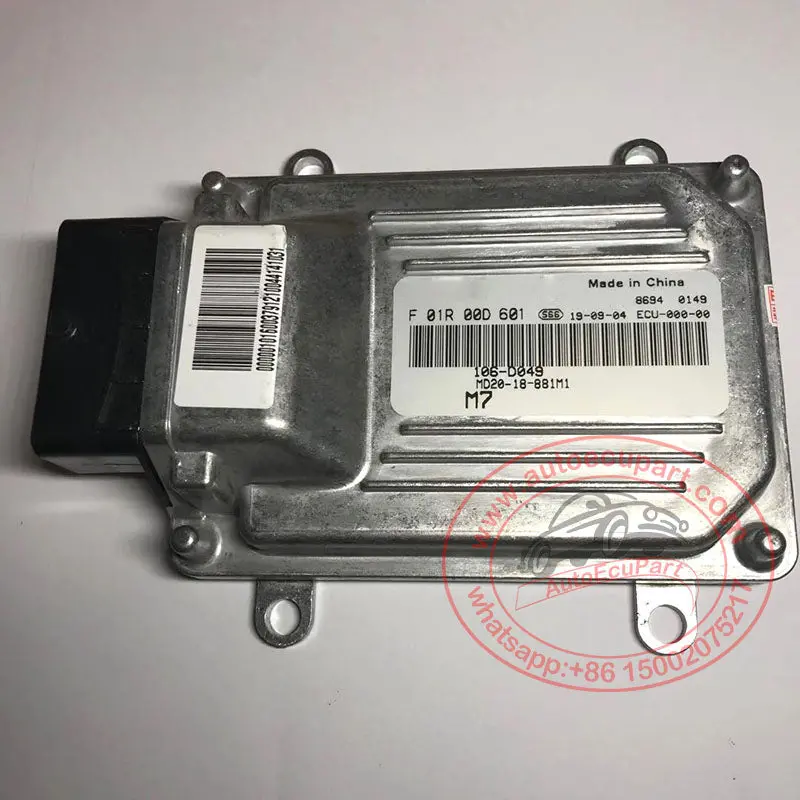 Original New M7 Ecu F01r00d601 (F 01R 00D 601) Md20-18-881M1 For Haima Engine Computer 1