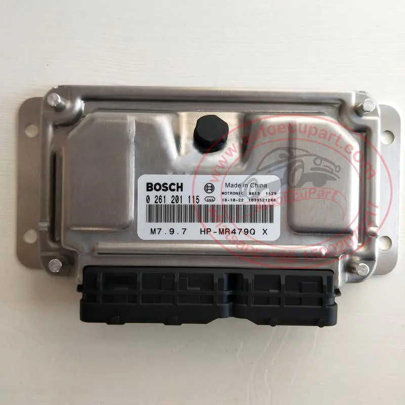 Original New Bosch M7.9.7 0261201115 (0 261 201 115) Hp-Mr479q For Geely Ecm Engine Computer 1