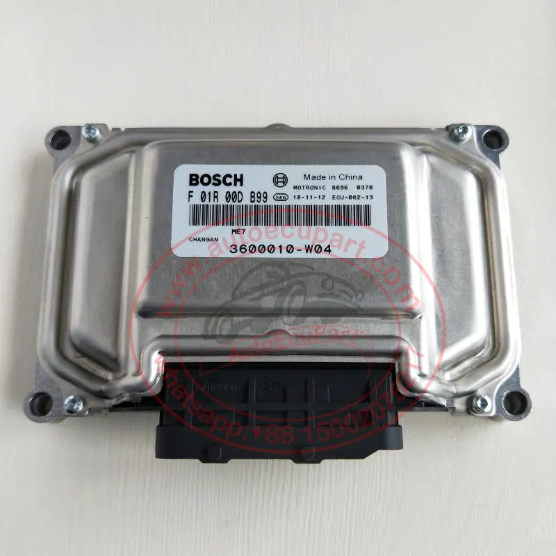 Original New Bosch Me7 Ecu Ecm F01r00db99 (F 01R 00D B99 ) 3600010-W04 For Changan Engine Computer 1