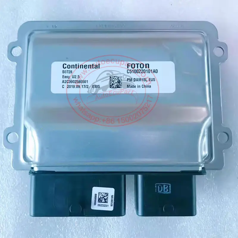 Original New C5100220101a0 S0728 Ecu For Mpv Foton Bj6457, Gratour Ix5, V3 Electronic Control Unit 1