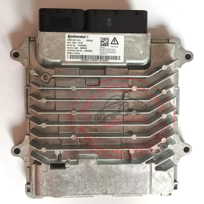 Original New Cm2220 5Wk91207 C5293526 Ecu For Dongfeng Dfa1120s11d6, Sitom Stq3122l4y403 Truck, Isf3.8 Isf2.8 Ecm 1