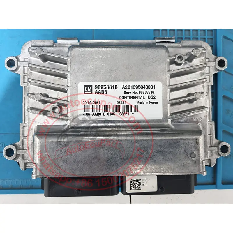 Original New Continental D52 Ecm 96958816 A2c1395040001 For Chevrolet Spark Electronic Control Unit Ecu 1
