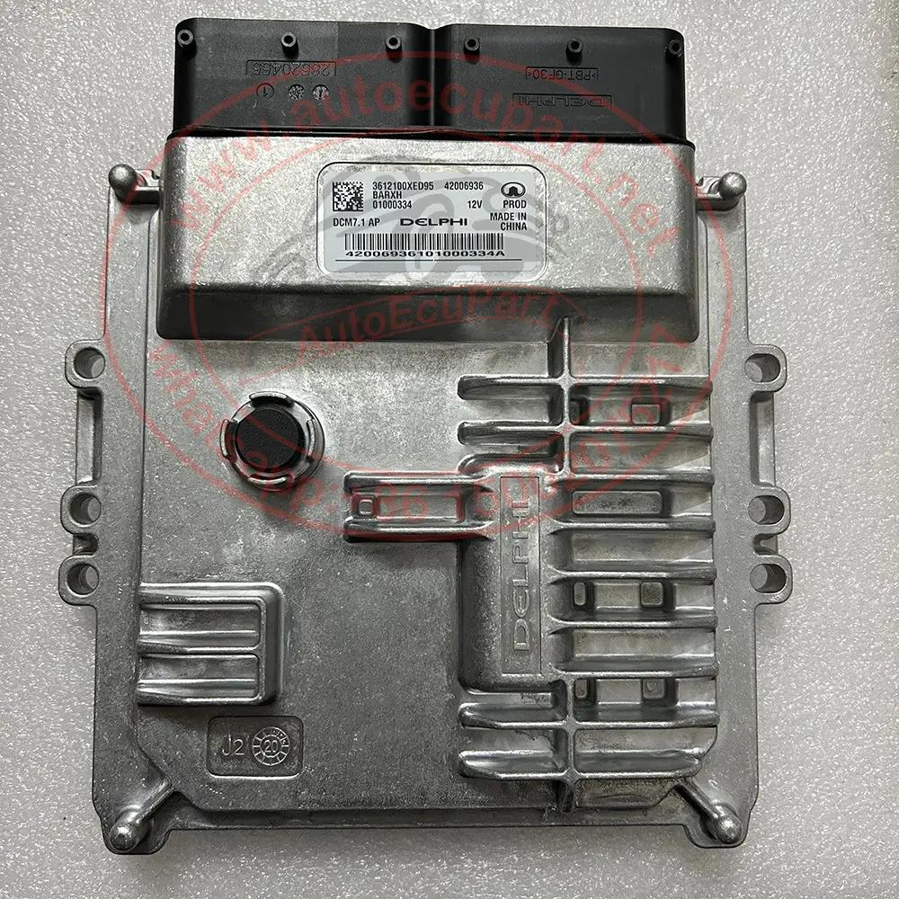 Original New Delphi Dcm7.1 Ap Ecu 3612100Xed95 42006936 For Great Wall Wingle 7 Poer 1