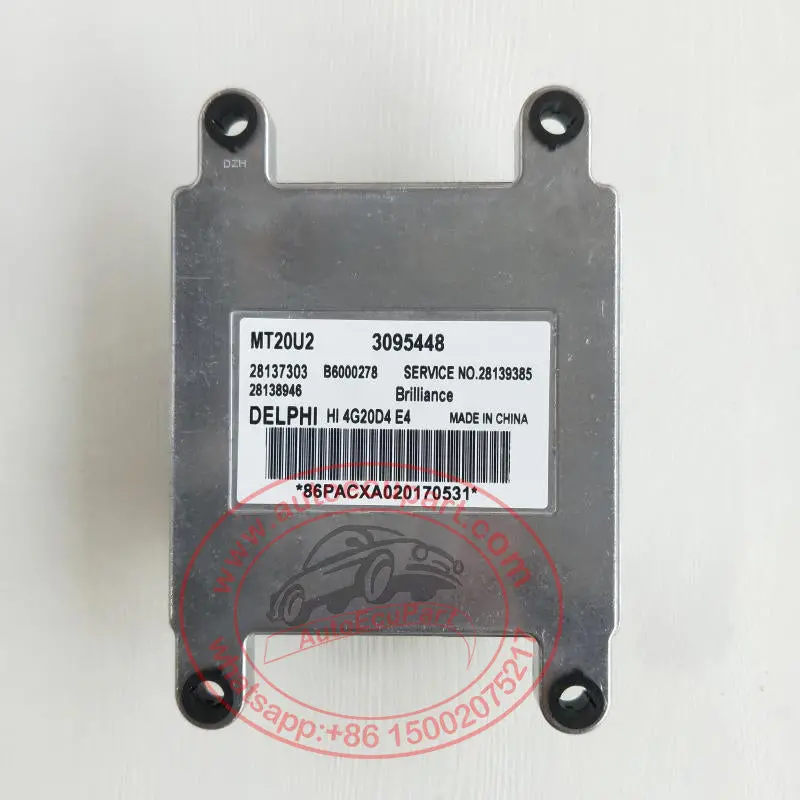Original New Delphi Engine Ecu Mt20u2 28137303 4G20d4 For Jinbei 1