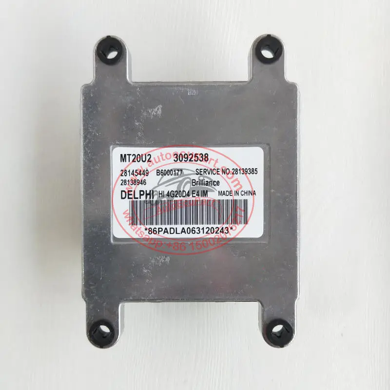 Original New Delphi Engine Ecu Mt20u2 3092538 28145449 B6000177 For Jinbei Grace Mpv / Hiace 1
