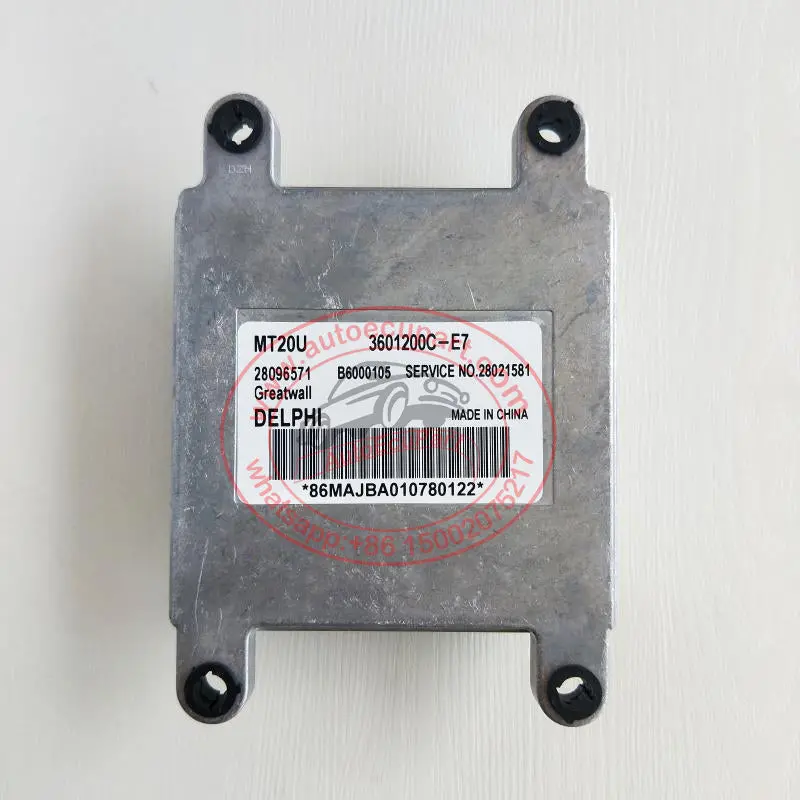 Original New Delphi Engine Mt20u Ecu 28096571 3601200C-E7 B6000105 For Jinbei Hiace Greatwall 1