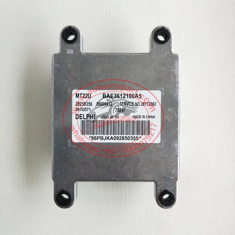 New Delphi Mt22u Ecu 28258356 B6000412 Bae3612100a5 For Lifan 620 1
