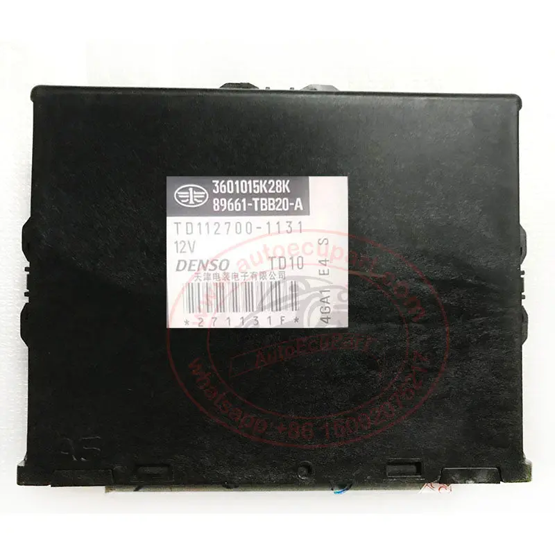 Original New Denso Td10 Ecu Td112700-1131/ 89661-Tbb20-A/ 3601015K28k For Faw N5 Electronic Control Unit 89661Tbb20a 1