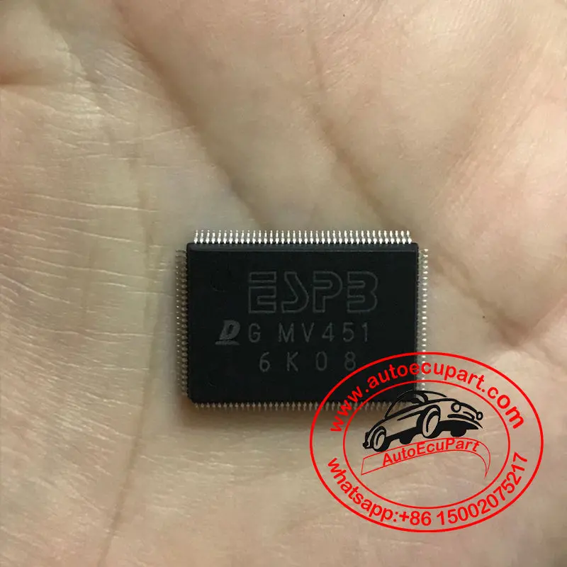 Original New Dg Mv451 Mqfp-124 Ic Chip For Toyota Ecu 1
