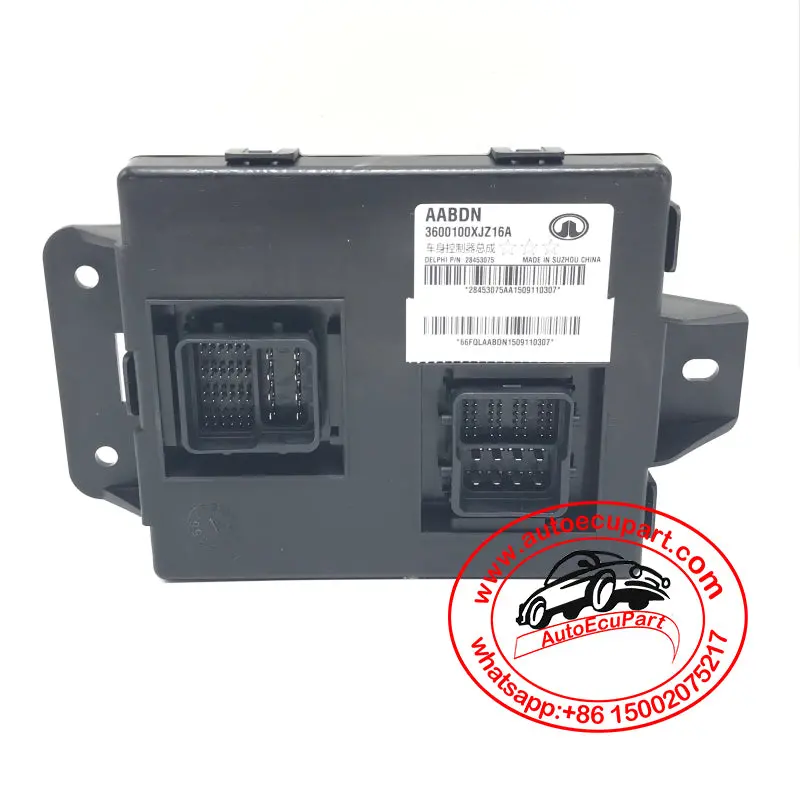 Original New Bcm 3600100Xjz16a Delphi 28453075 Body Control Module For Great Wall C50 1